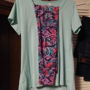 Lula Roe Leggings with Lula Roe Matching shirt